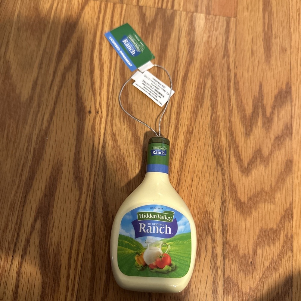 2022 Original Hidden Valley Ranch Dressing Christmas Tree Ornament New with Tags
